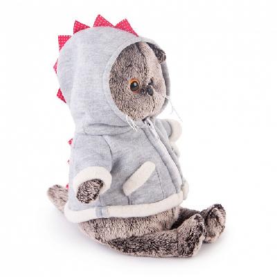 Мягкая игрушка Кот Басик в толстовке дракончик 30 см от интернет-магазина Континент игрушек