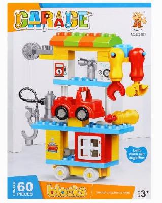 Конструктор Юный автослесарь, 60 деталей от интернет-магазина Континент игрушек