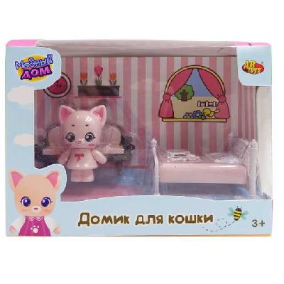 Модный дом. Домик для кошки малый. Спальня от интернет-магазина Континент игрушек