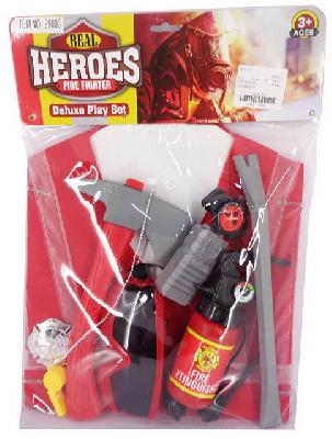 Набор пожарного с аксессуарами от интернет-магазина Континент игрушек