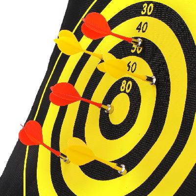 Дартс магнитный, двухсторонний, дротики 6 штук