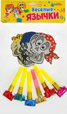 Язычок "Пираты" (набор 6шт) МИКС 1191790 от интернет-магазина Континент игрушек