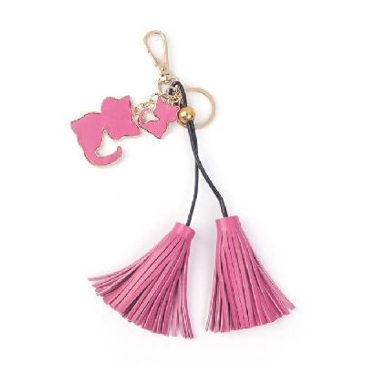 Брелок с кисточкой