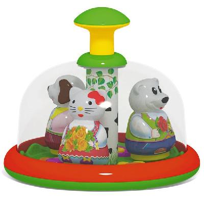 Юла-карусель Хоровод, 20х20х17,5 см.