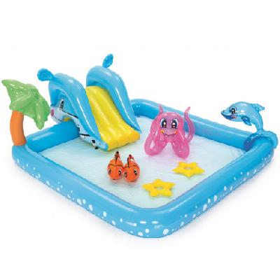 Игровой центр бассейн «Аквариум», 239 х 206 х 86 см, от 2 лет, 53052 Bestway