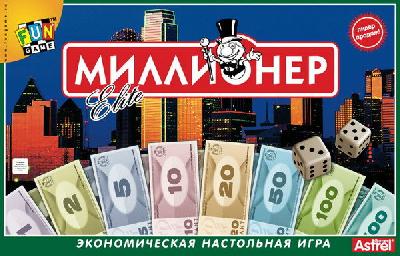 Игра настольная  ФГ "ТК Миллионер-элит" от интернет-магазина Континент игрушек