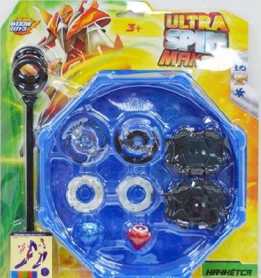 Набор волчков ULTRA SPIN MAX, 2 волчка, 2 устройства для запуска, арена   4437958 от интернет-магазина Континент игрушек