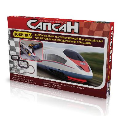 Желез дорога Сапсан +авторрек 220в от интернет-магазина Континент игрушек