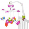 Мобиль "Забавы": 2 режима, музыка, 5 съемных игрушек