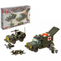 Конструктор Сухопутные войска "Медицинская команда" , 229 деталей 407627 от интернет-магазина Континент игрушек