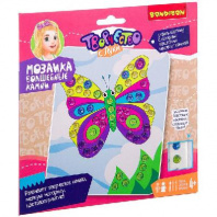 Набор для творчества BONDIBON. Мозаика Волшебные камни (бабочка-красавица) от интернет-магазина Континент игрушек