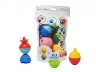 Игрушка развивающая "Lalaboom", 12 предметов от интернет-магазина Континент игрушек