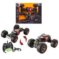 Вездеход трюковой р/у, 4 WD, переворот, режим высокой и низкой посадки, красн от интернет-магазина Континент игрушек