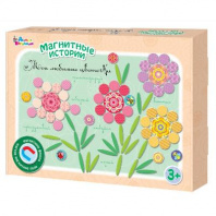 Игра магнитная развивающая. Мои любимые цветочки от интернет-магазина Континент игрушек