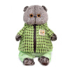 Кот Басик в зеленой курточке 22 см мягкая игрушка от интернет-магазина Континент игрушек