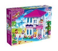 Конструктор Летний дом с 5 фигурками 425дет, Банбао от интернет-магазина Континент игрушек