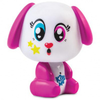 Ночник Lumiluvs Собака Coco (малиновая) от интернет-магазина Континент игрушек