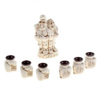 Штоф с рюмками "Чемпионы" 7 предметов, 1 л