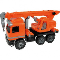 Машина "Кран" оранжевый от интернет-магазина Континент игрушек