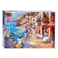 Пазл 1000 эл. "Кафе на набережной" 1000ПЗ2_18733 4051103 от интернет-магазина Континент игрушек