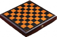 Шахматы "Темная классика" (доска дерево 28,5х28,5 см, фигуры дерево, король h=8 см) 4245461 от интернет-магазина Континент игрушек