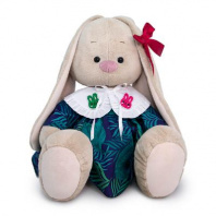 Зайка Ми Большой в платье с белым воротником 34 см от интернет-магазина Континент игрушек