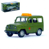 АВТОГРАД Машина металлическая "Джип военный", инерция, масштаб 1;43, №SL-01428E   3527627 от интернет-магазина Континент игрушек
