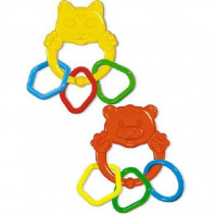 Прорезыватель "Котенок и Медвежонок"