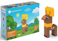 Конструктор «Играй, Создавай (Олень - 8 деталей)» от интернет-магазина Континент игрушек