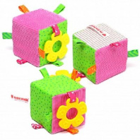 Кубик Эко Мякиши" 1 кубик 8х8см