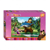 Пазлы 160 Маша и Медведь от интернет-магазина Континент игрушек