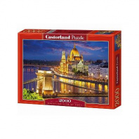 Пазл Castorland 2000 Будапешт в сумерках от интернет-магазина Континент игрушек