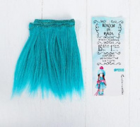 Волосы - тресс для кукол "Прямые" длина волос 15 см, ширина 100 см, №LSA021   3588458 от интернет-магазина Континент игрушек