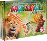 Набор Мастерская для создания мыла Весёлые звери от интернет-магазина Континент игрушек