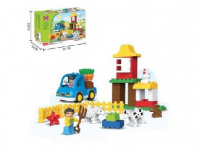 Конструктор "Счастливая ферма", 39 деталей от интернет-магазина Континент игрушек