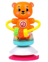 Игрушка "Лучший друг. Мишка" на присоске с музыкой