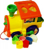 Сортер Занимательный паровоз 22 см. от интернет-магазина Континент игрушек