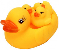 Набор фигурок-пищалок Уточка, 4 штуки 10х8х7см