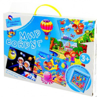 Игра магнитная развивающая "Мир вокруг" (4 игровых поля) от интернет-магазина Континент игрушек