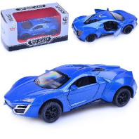 Машина HT22-14 металл., свет/звук, в коробке, арт. HT22-14 от интернет-магазина Континент игрушек