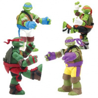 Черепашки-ниндзя 10-12 см. Удар ниндзя. от интернет-магазина Континент игрушек