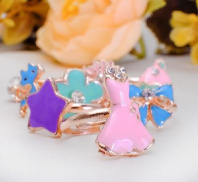 Кольцо детское "Ассорти" 3в1 от интернет-магазина Континент игрушек