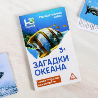 Энциклопедия в карточках «Загадки океана», 24 карточки 1214807 от интернет-магазина Континент игрушек