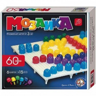 Мозаика d15 / 6 цветов / 60 шт от интернет-магазина Континент игрушек