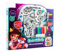 Рюкзак для раскрашивания. Энчантималс. Фелисити и Флик. 31х4,5х25,5см. от интернет-магазина Континент игрушек