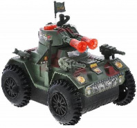 Танк эл/мех, звуковые и световые эффекты, пластмасса, в коробке, 15,3х11,8х16см от интернет-магазина Континент игрушек