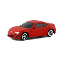 Машина металлическая RMZ City 1:64 Toyota 86, без механизмов, красный матовый цвет, 9x4x4см от интернет-магазина Континент игрушек