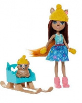 Игровой набор Enchantimals Снежные забавы. Встреча со снеговиком GNP16 от интернет-магазина Континент игрушек