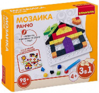 Мозаика Bondibon «РАНЧО» 3 в 1 98 дет. от интернет-магазина Континент игрушек