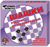 Игра настольная. Шашки от интернет-магазина Континент игрушек